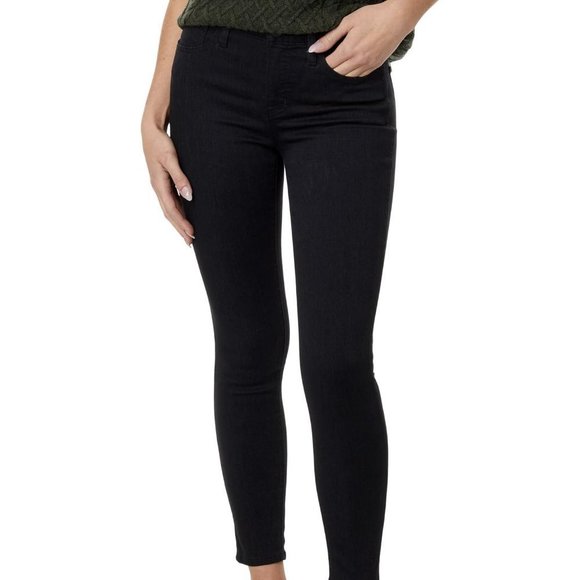 Madewell 9" Mid-Rise Roadtripper Skinny Jeans in Bennett Wash Black Sz 24 (00) - Picture 2 of 11